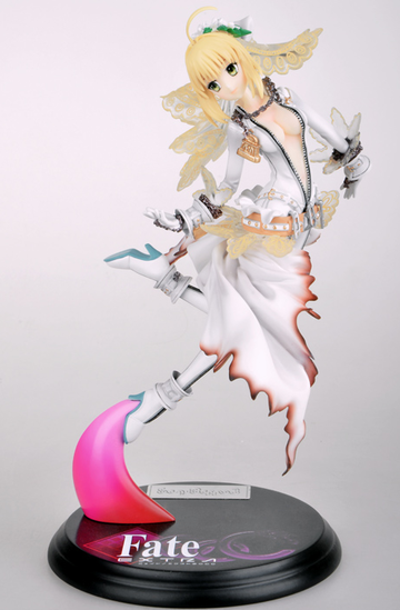 Saber EXTRA (Saber Bride), Fate/Extra CCC, Fate/Stay Night, E2046, Pre-Painted, 1/8